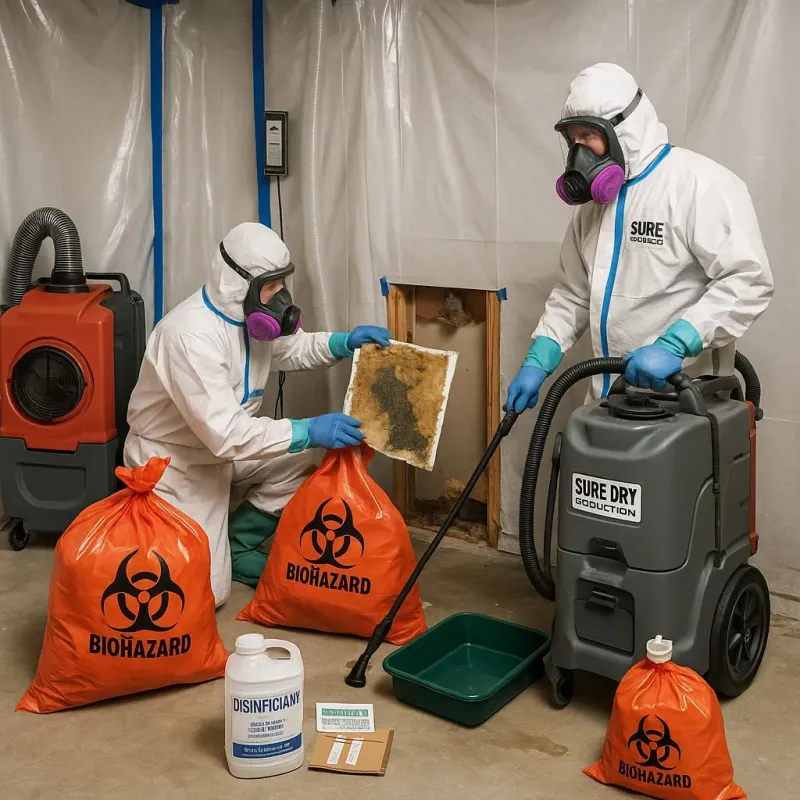 Contaminated Water Handling Protocols process in Maricao, PR